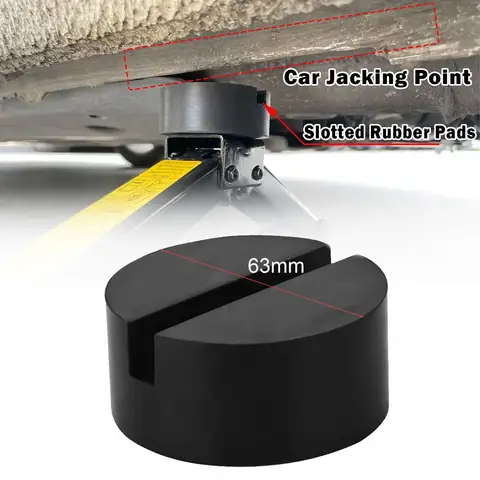 Car Lift Jack Rubber pad 63mm Jacking Pan Pad Tool Frame Protector Adapter For VW Audi Toyota Benz Skoda Ford Toyota Nissan Fiat