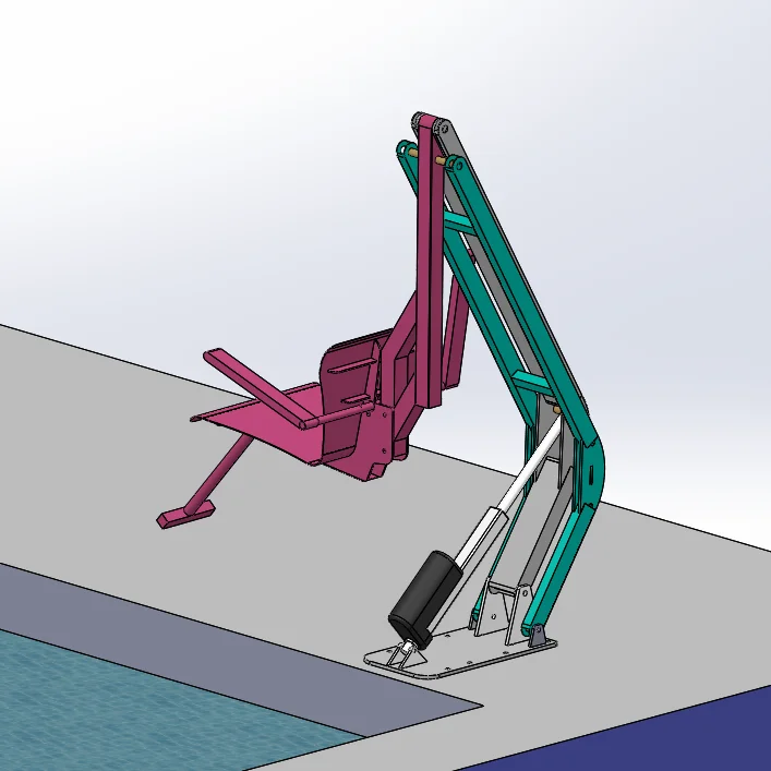Дешевая цена подъемник для бассейна для инвалидов в Китае на заводе
