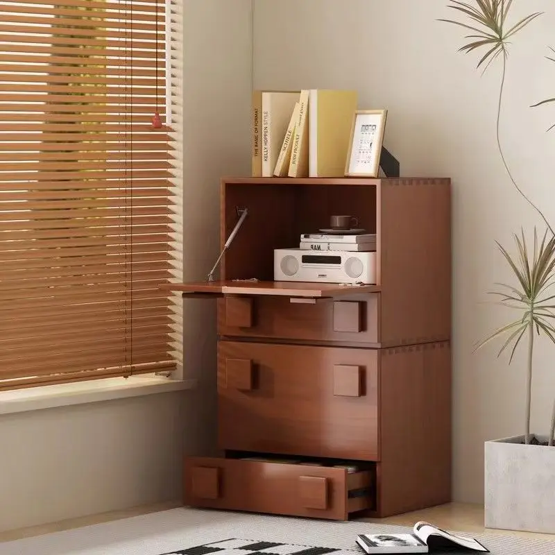 

Customizable medieval style module card door cabinet full set of splicing floor chest cabinet double-layer multi-function locker