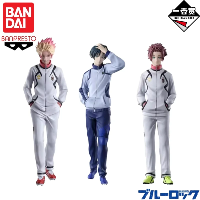 

В наличии оригинальный BANDAI BANPRESTO BLUE LOCK Itoshi Sae аниме персонажи гараж модель игрушки статуя Коллекционные украшения