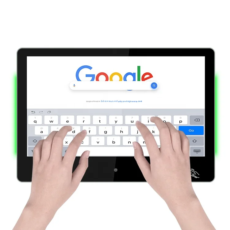 كمبيوتر لوحي معدني مقاس 13 بوصة يعمل بنظام Android Poe شاشة لمس عالية الجودة وشاشة سعوية ذكية ومورد NFC أمامي #5