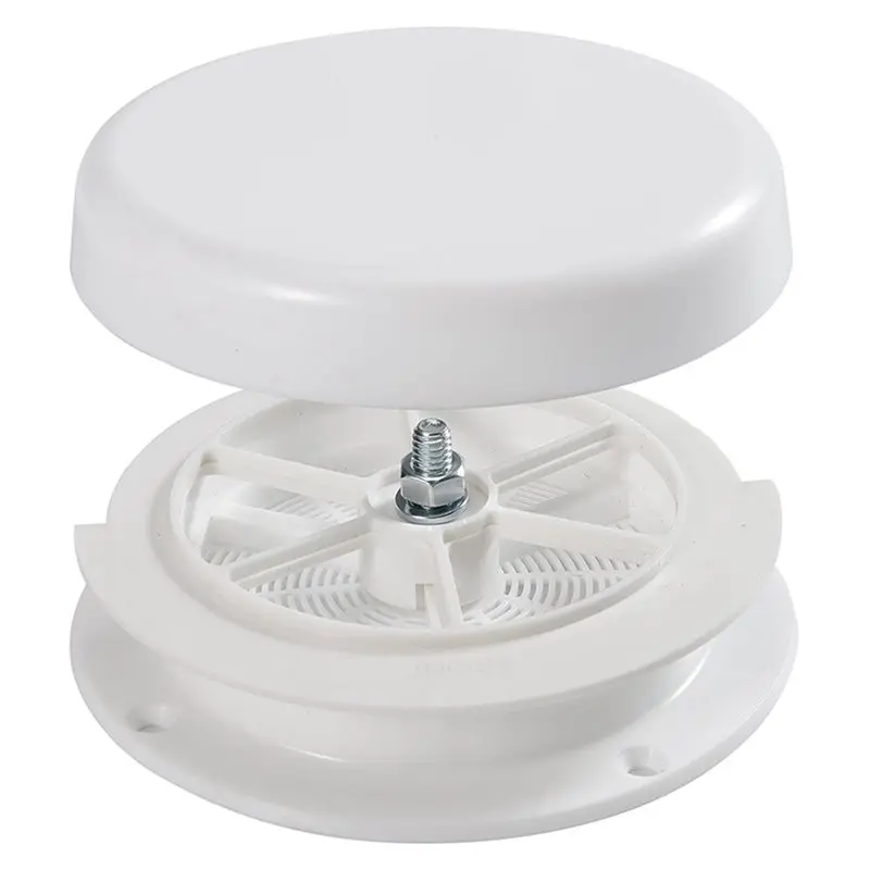 ABKJ-RV Roof Mushroom Vent Plumbing Vent With Water Cover Guard Cap For Keystone Camper Trailer Homes Campers, 2Pack