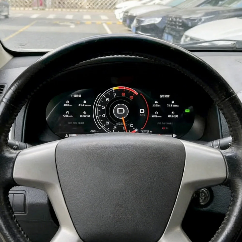 Para Chevrolet Captiva 2013~2017, Pantalla de Instrumentos con Carplay, Velocímetro, Panel de Instrumentos Virtual LCD, Grupo de Instrumentos