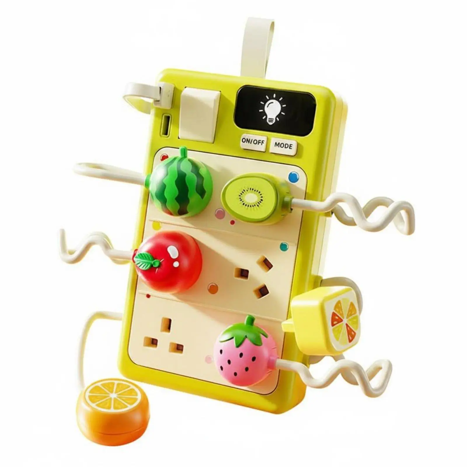 Children Learning Switch Baby Sensory Montessori Activity Toy for Cognitive Stimulation and Basic Skills in Early Learning