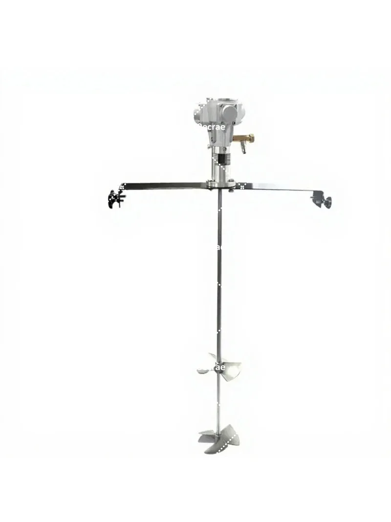 50 Gallon Pneumatic Mixer Tank 200L Paint Stirrer Agitator Machine