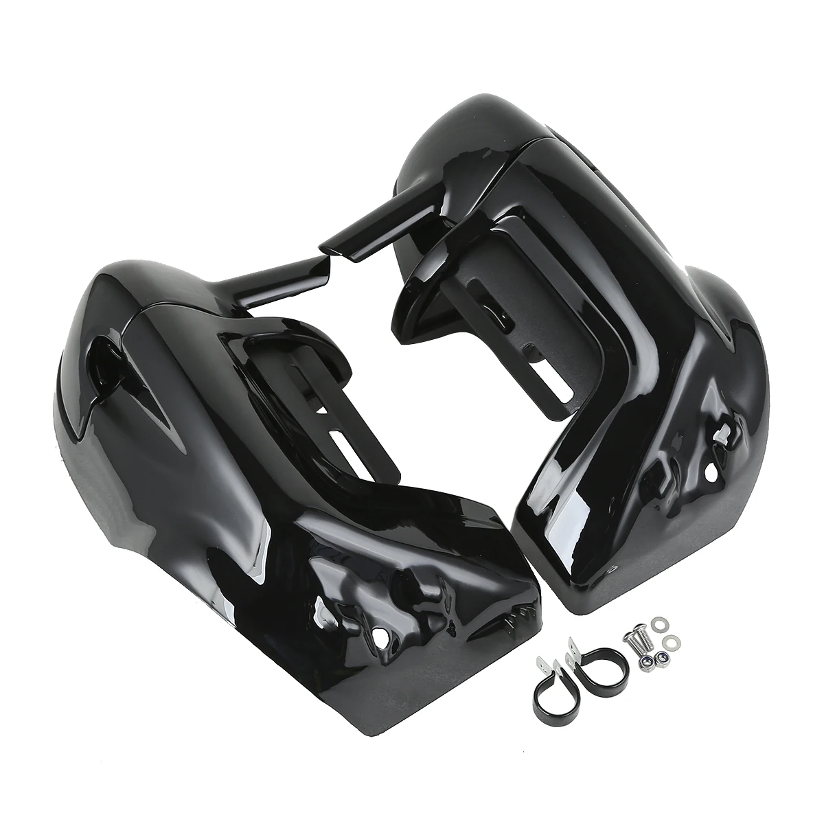 Dolne wentylowane owiewki na nogi do Harley Touring Road King Street Electra Glide Ultra Classic 1983-2013 2009, akcesoria motocyklowe — zdjęcie 4