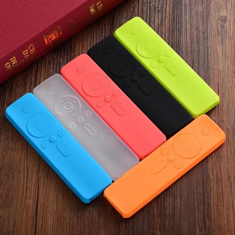 Soft Silicone Protective Case for Xiaomi Mi TV Remote 4A 4C, Anti-Slip Rubber Cover for Mi TV Box Remote Control