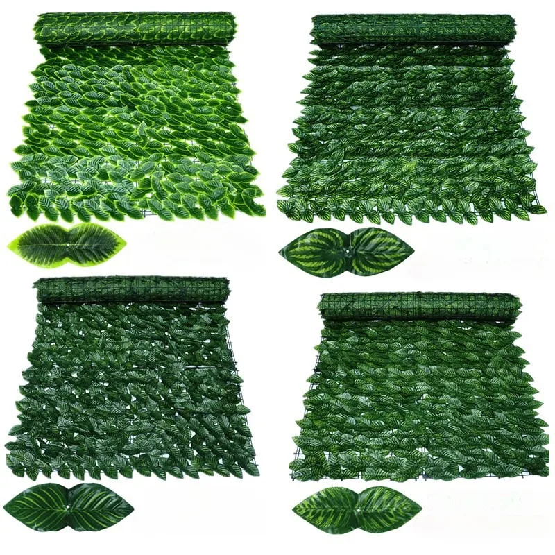 1X3M Privacy Fence Screen Outdoor Garden Backyard  Plant Trellis  Garden Decoration Outdoor  Balcony Decorations Fake Plants