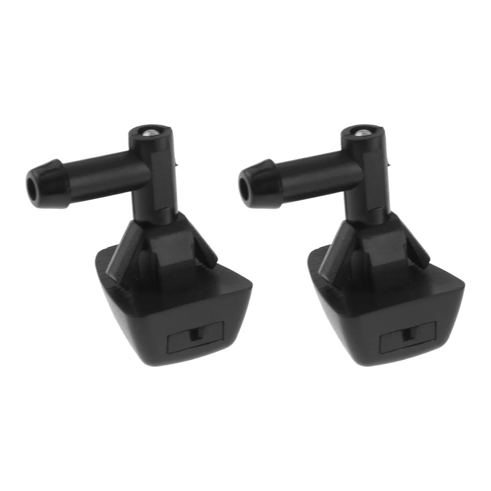 2Pcs 30655605 Black Plastic Car Windshield Wiper Water Spray Jet Washer Nozzles for Volvo C30 C70 S40 V40 V50 S70 V70 S80 XC70