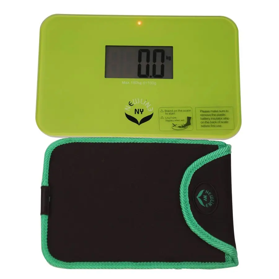 

Stepon Super Mini Smallest Travel Bathroom Scale with Protection Sleeve SBB0638SMGN Green Case Cover