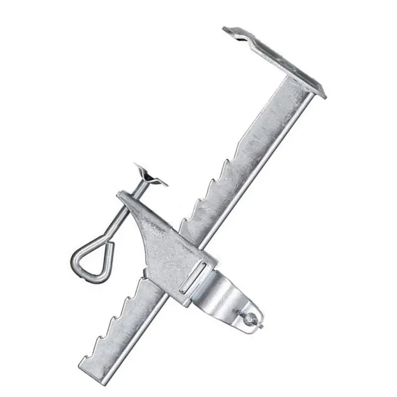 A25F-Metal Beach Patio Umbrella Clamp Umbrella Grass Anchor Parasol Holder Quick Mounting
