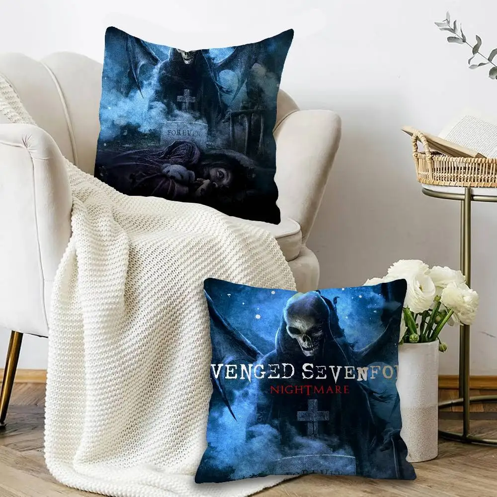 Metal band A-Avenged S-Sevenfold Cushion Cover Decorative Pillow Sofa Home Decor case pillow cases