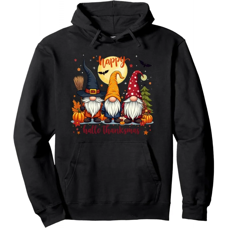 

Thanksgiving Christmas Cartoon Mas Dwarf Hoodie