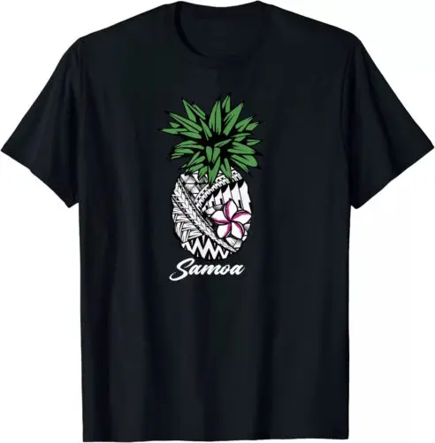 NEW LIMITED Samoa Samoan Tribal Pineapple T-Shirt