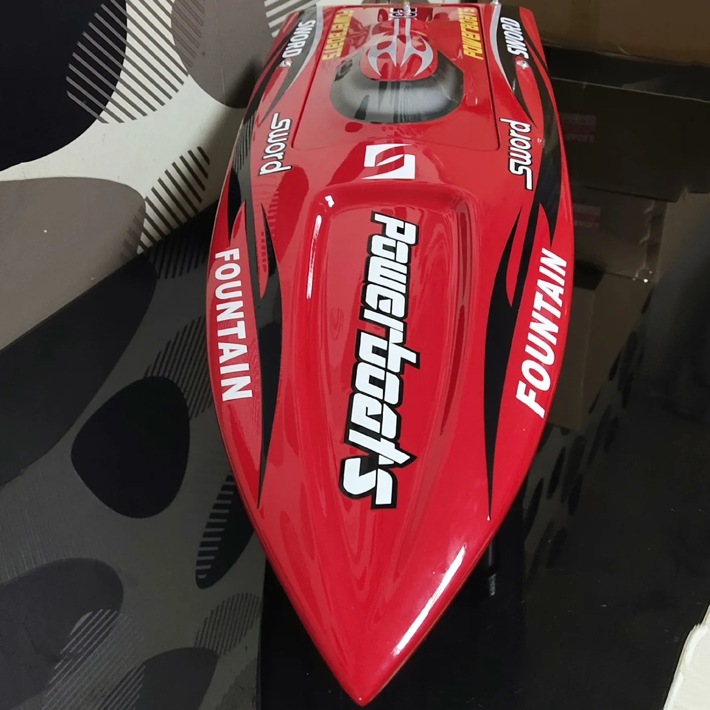 106 cm RC Boot Scharfe Pfeile E36 Fernbedienung Schnellboot Aus Fiberglas Material Autolack RC Boot Rumpf Erwachsene Spielzeug geschenk