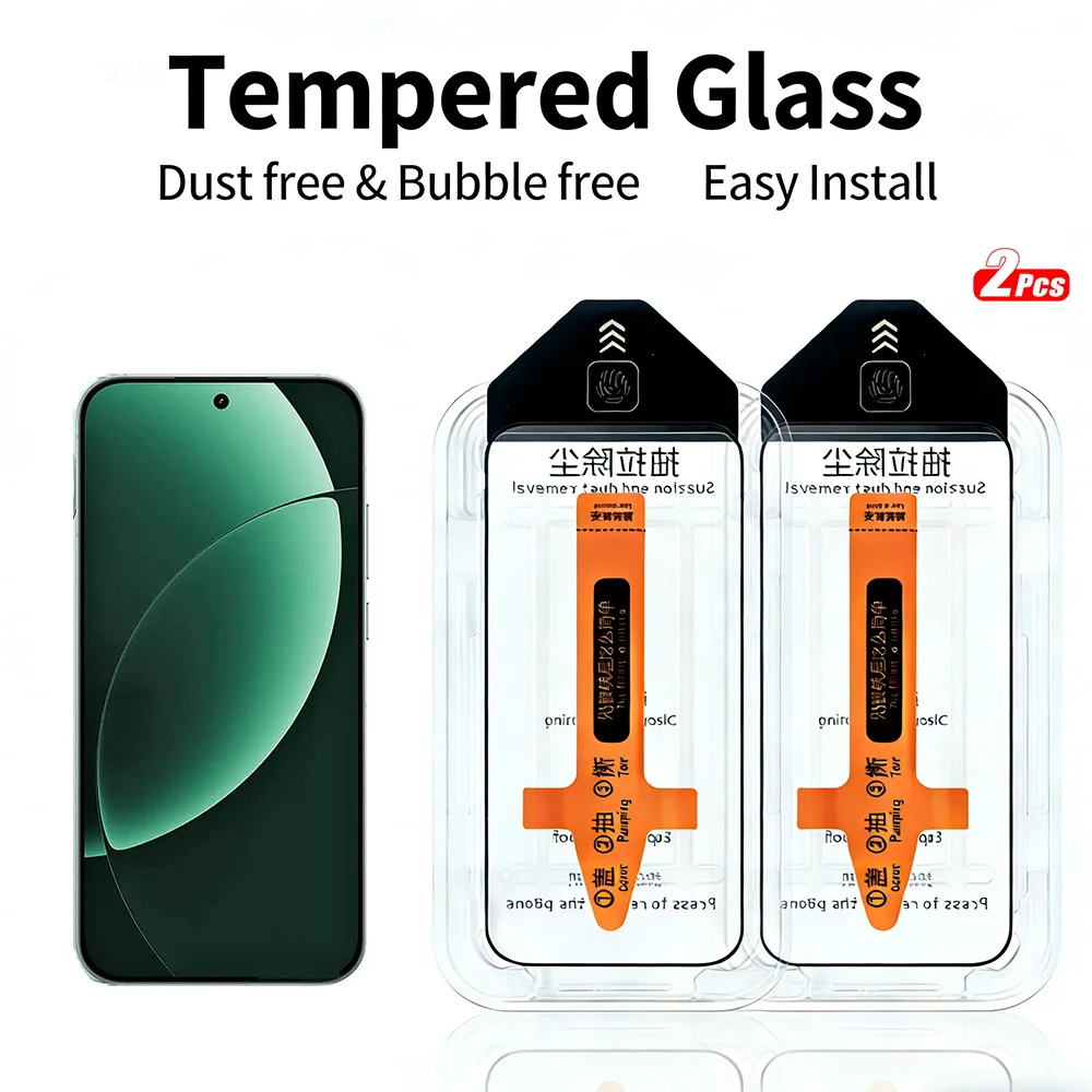 2Pcs Tempered Glass…