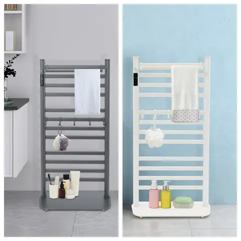 Aluminum Electric Towel Rack, Heated Towel Rack, Bathroom Towel Warmer Rack,Load-bearing Capacity 10kg