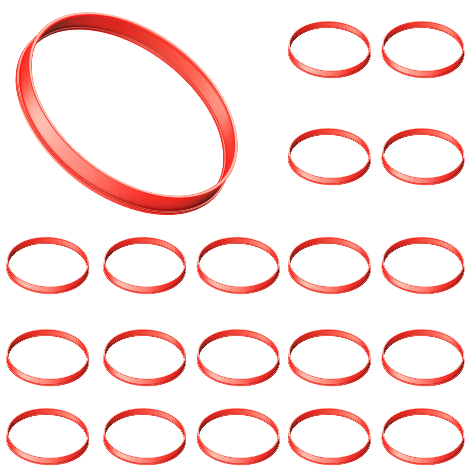 GL 45 Laboratory Bottle Pouring Ring PP/PBT Plastics GL 45 Ring Fit With Gl45 Vial Thread Cap
