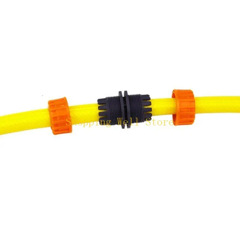 KX4B Plastic Pipe Hose Connector Garden Joiner Mender Extension Repair Adaptor Coupler