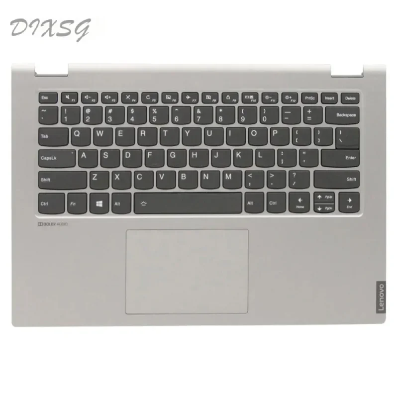 

Новый для Lenovo IdeaPad C340-14 C340-14API IWL IML Flex-14 верхний чехол с упором для рук и клавиатурой с подсветкой 14 дюймов