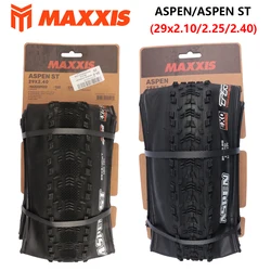 MAXXIS ASPEN Bicycle Tires Original For Off-Road Mountain Bike Vacuum Tires Anti Puncture Tire 29x2.1/2.25/2.4WT EXO/TR Tubeless