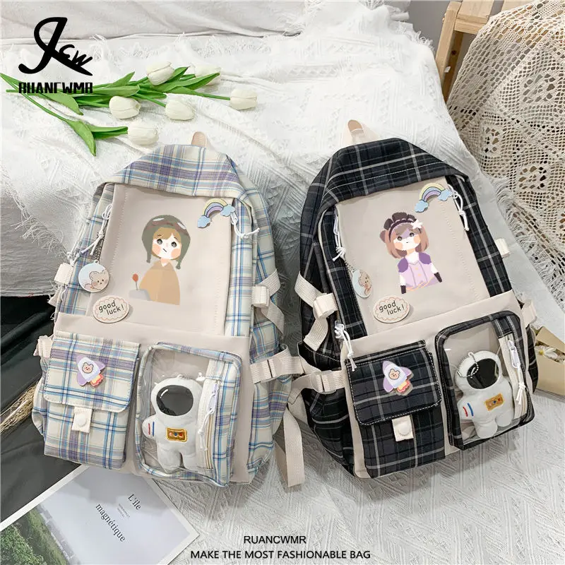 Anime Game Identity V Norton Campbell Joseph Aesop Carl Helena Adams Eli Clark School Backpack Student Bag for Kids Teenagers 3