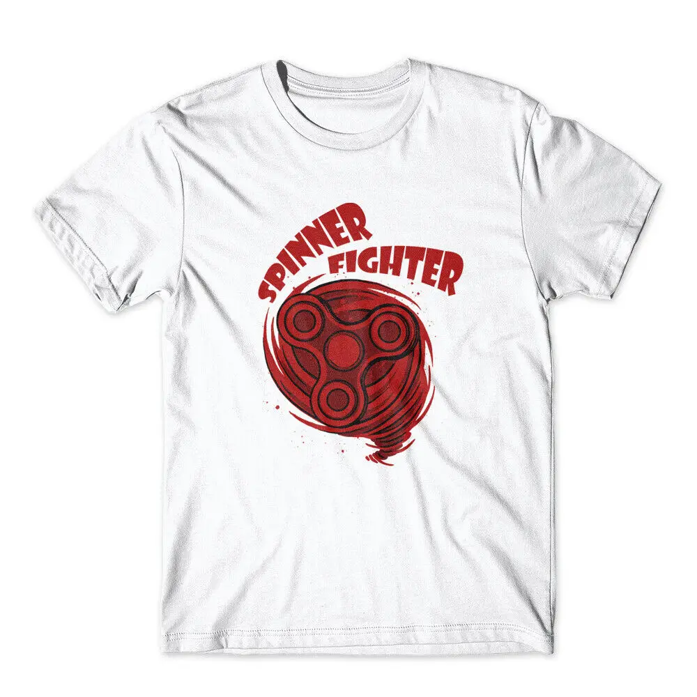 

spinner fighter T-Shirt 100% Cotton Premium Tee NEW