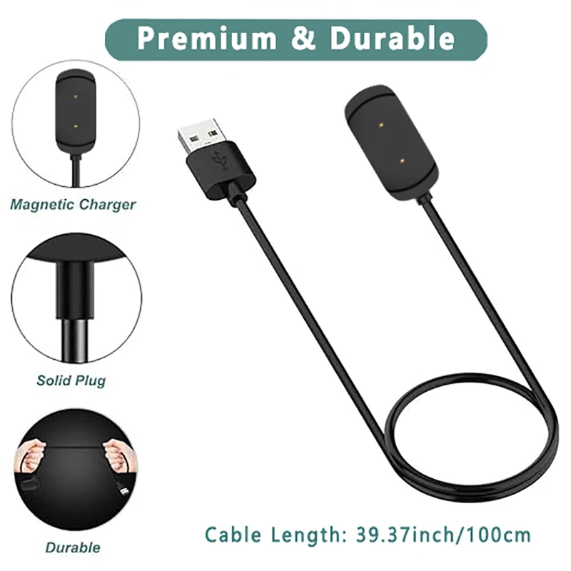 Charger for Huami Amazfit T-Rex GTR GTS 42/47mm A1901 A1909 A1918 Smart Watch USB Power Charging Cable Accessories