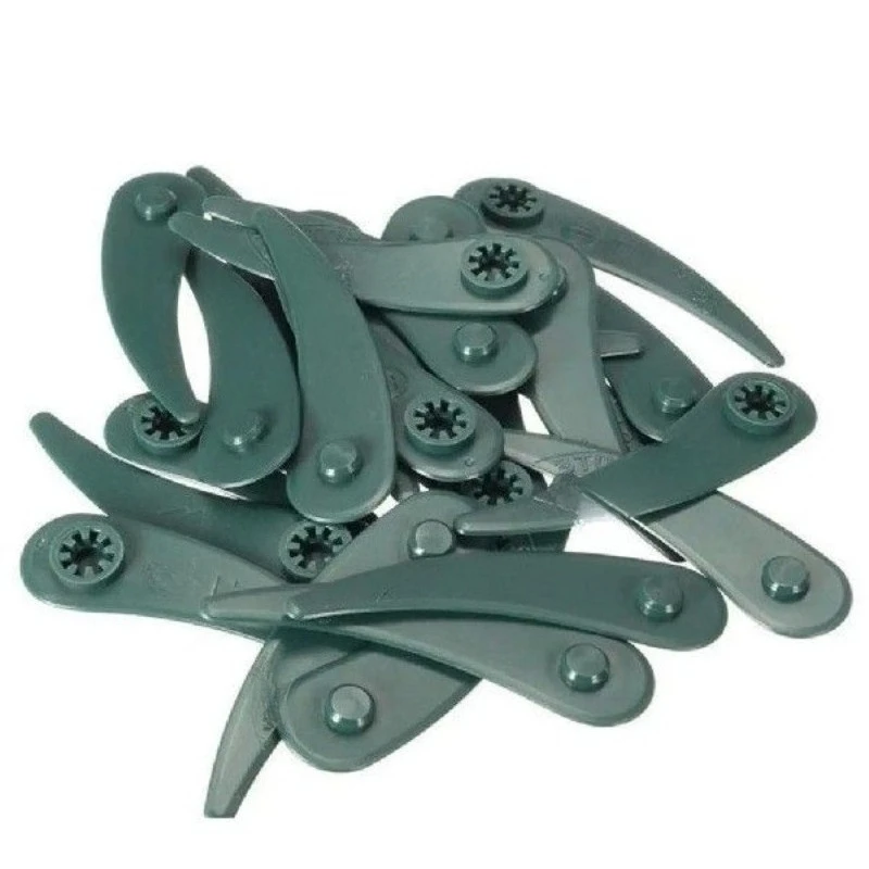 25PCS 83mm Plastic Lawn Mower Grass Trimmer Blade Cutter