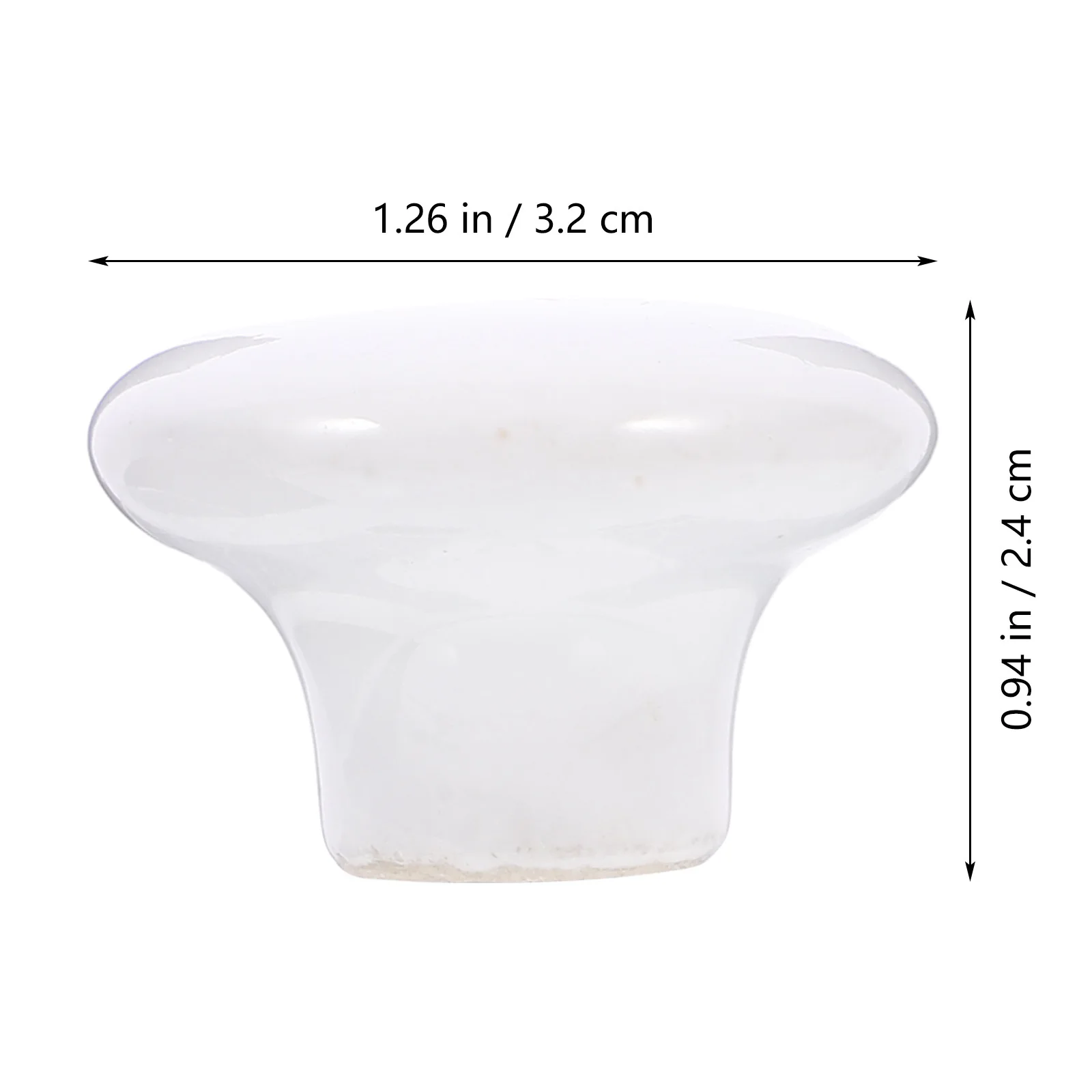 

10Pcs Ceramic Cabinet Knob Round Single Hole Decorative Dresser Drawer Pull Kitchen Furniture Handle Cabinet Knob