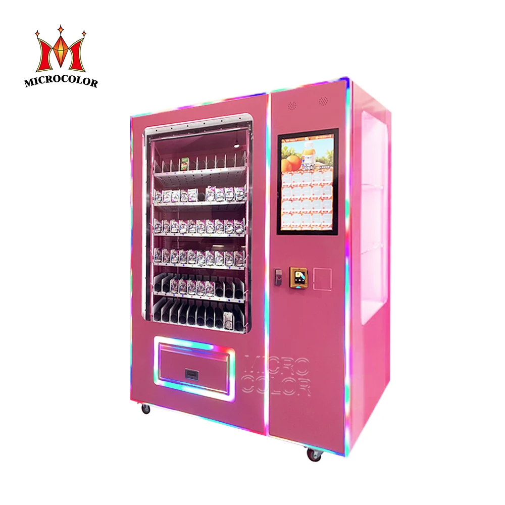 

Guangdong Vending Machine 2025 Fully Automatically Digital Touch Screen Hair Vending Machines Nail Art Automatic Vending Machine