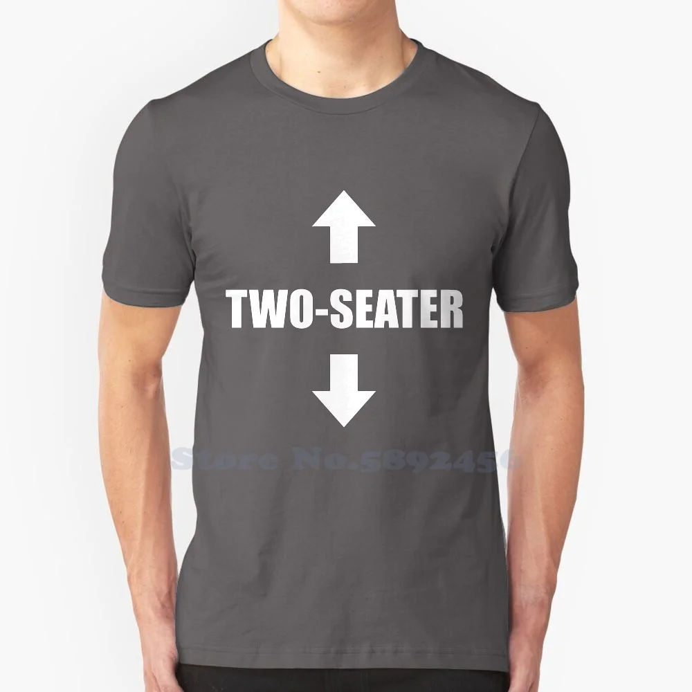 Two - Seater 100% cotton T-Shirt Men And Women