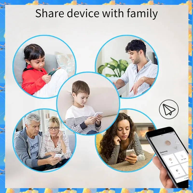 FTS Smart Homekit Gateway Hub Smart Wireless Zigbee Bridge Tuya Smartlife APP التحكم عن بعد يعمل مع Homekit Alexa Plast