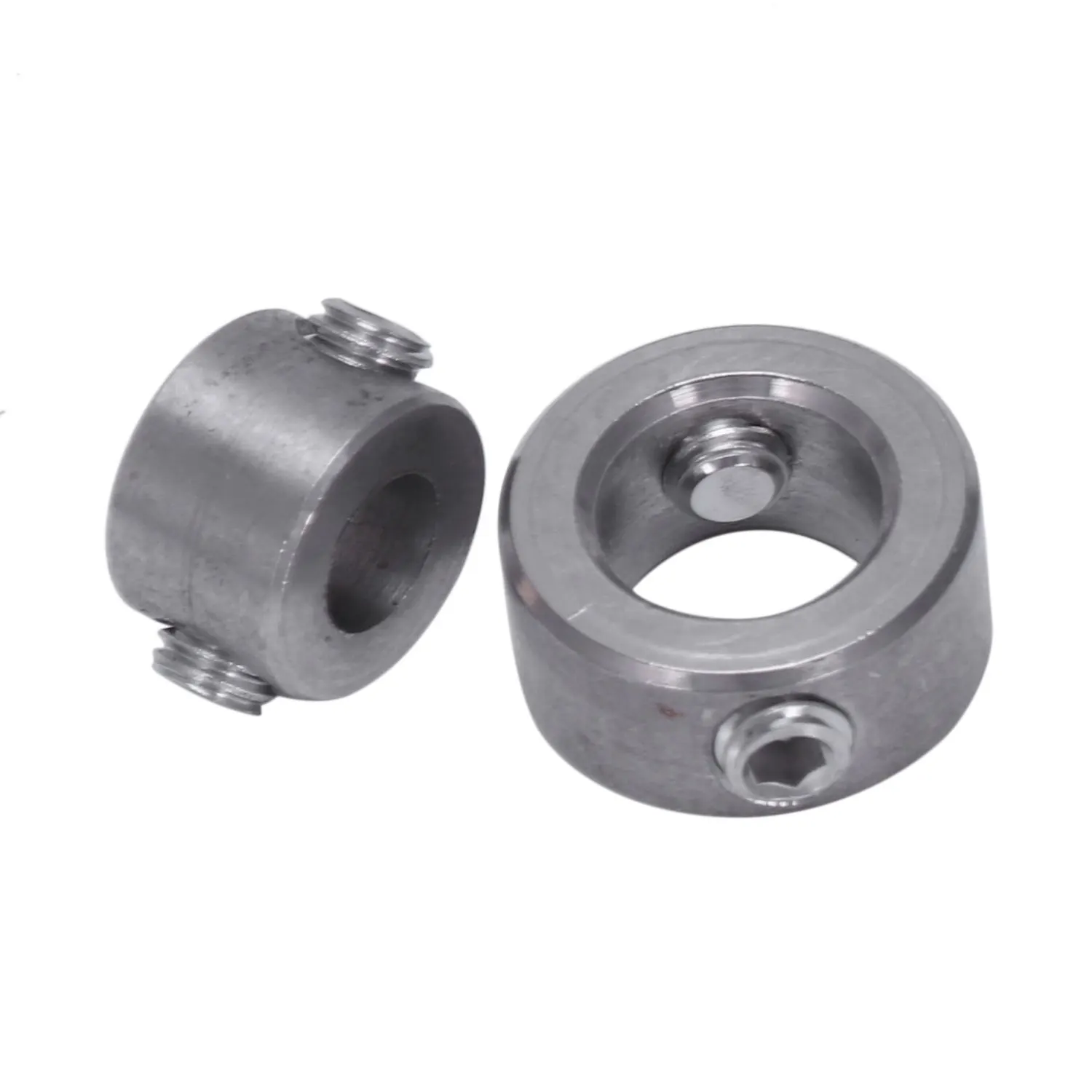 9 pz/set tappo per trapano per la lavorazione del legno posizionamento anello di arresto Controller di profondità di perforazione tripla connessione in acciaio inossidabile