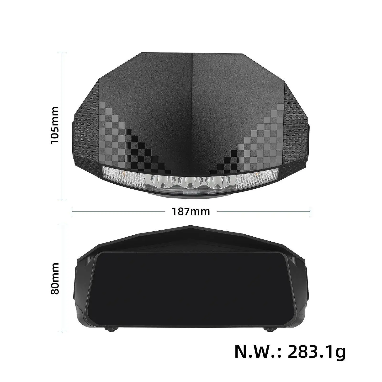 G4 Official Display Headlight Assembly E-Scooter G4 Dashboard Screen Digital Meter Turn Signal Accessories