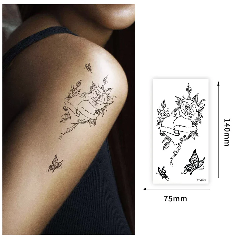 wholesale New waterproof and fresh Fake tattoo stickers, Mini temporary tattoo sticker