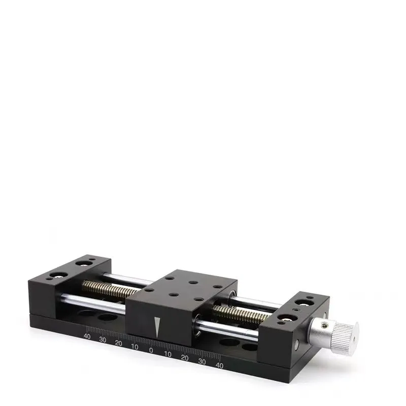 80x60MM Z-Axis Manual Column Lifting Platform Laboratory Optical Displacement Platform Stroke 30MM/60MM/100MM