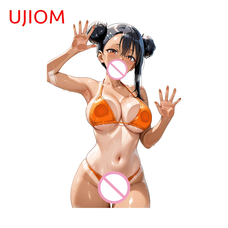 UJIOM Hayase Nagatoro Bikini Girl Wall Sticker Premium Creative Design Scratch Proof Decal Suitable For Decoration Chambre