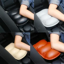 Alfombrilla de cojín suave para reposabrazos Central de consola de coche de PU, alfombrillas protectoras suaves con relleno Universal para caja de asiento de coche