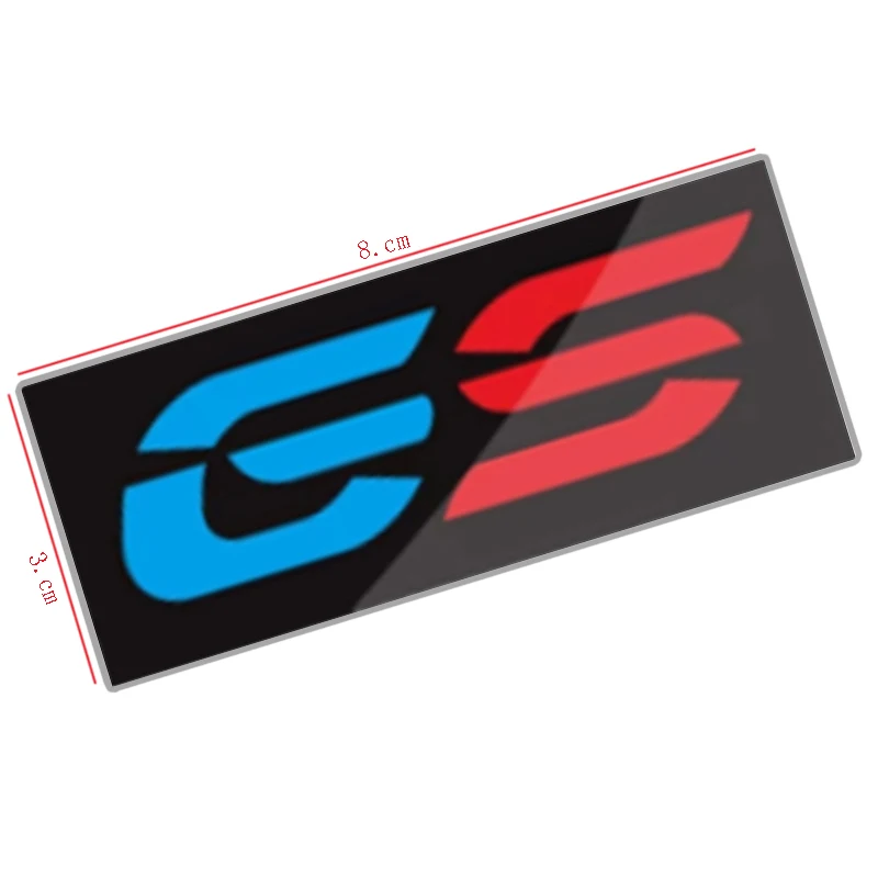 3D Raised Epoxy Reflective Motorcycle Decal Helmet Sticker Styling Logo For BMW GS 310 650 700 750 850 1000R 1250 R1200GS