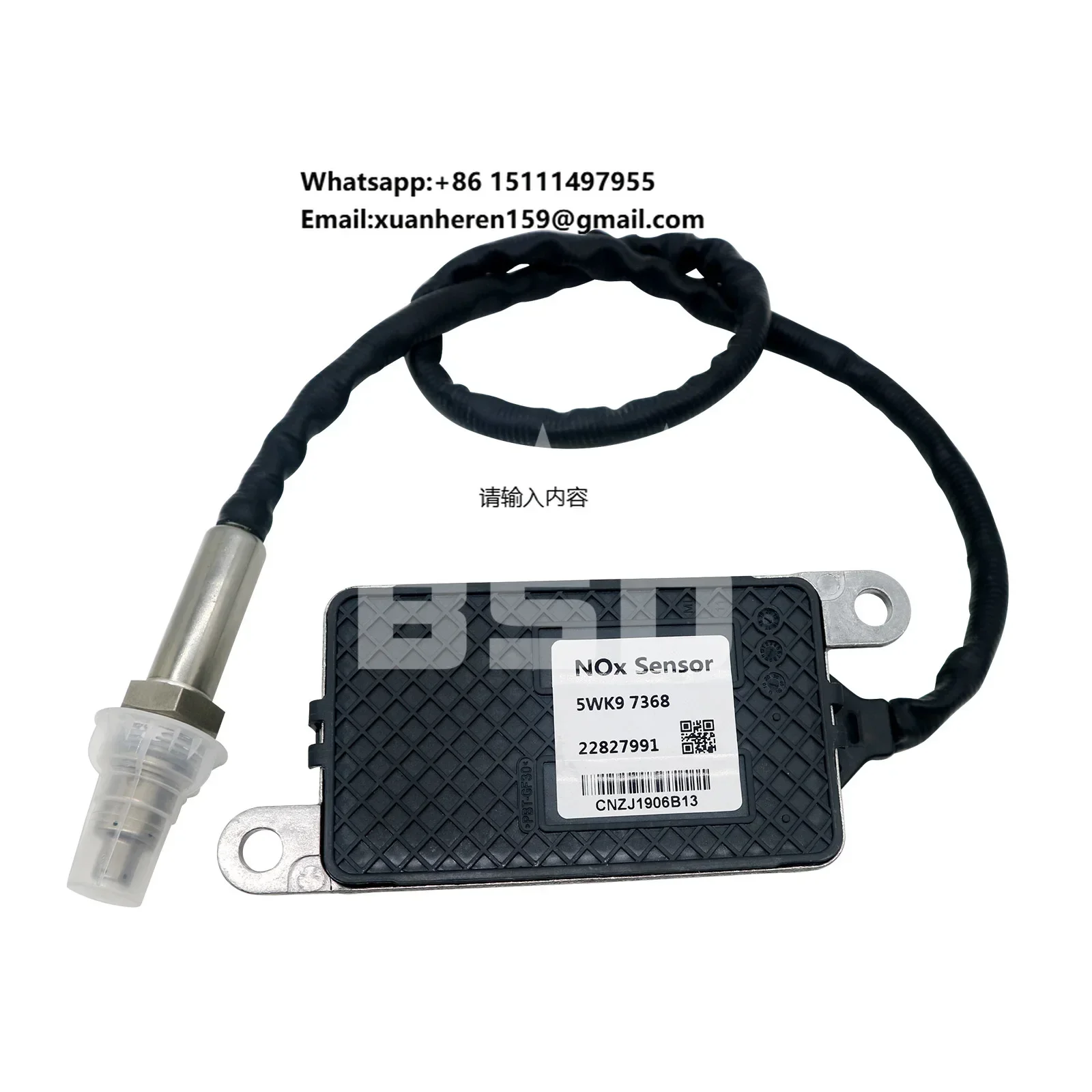 For Volvo FH FM FL Renault Vehicle Parts Auto Sensors Nitrogen Oxide Nox Sensor 5WK9 7368 22827991 5WK97368