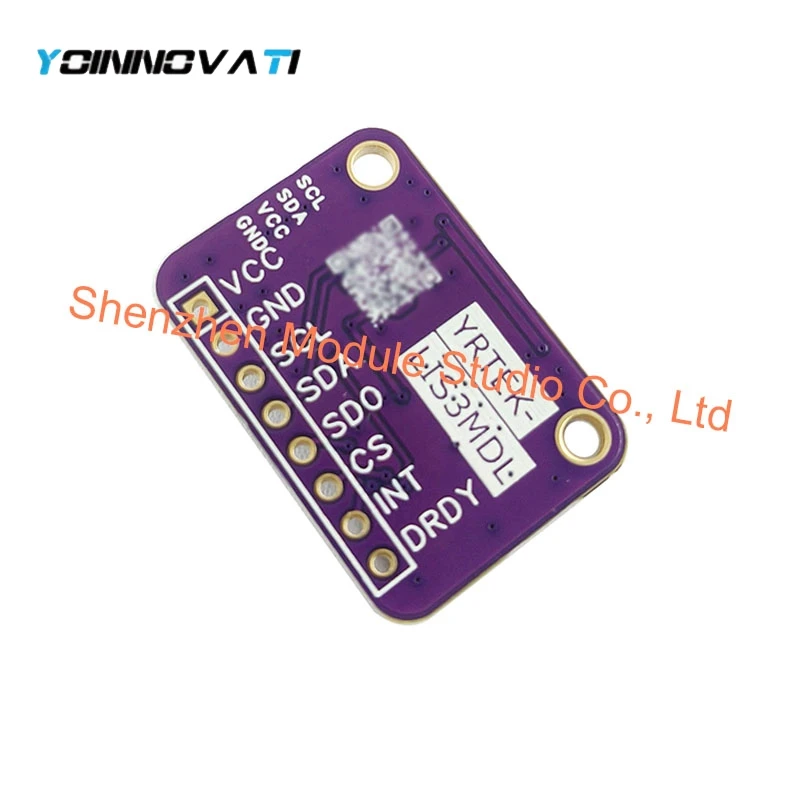 1PCS LIS3MDL Three-Axis Magnetic Sensor Module High-Precision Electronic Compass for Electronics