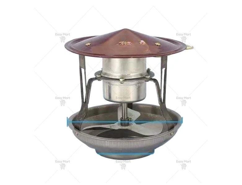 Heavy-Duty Chimney Draft Booster - High-Power Smoke Ventilator