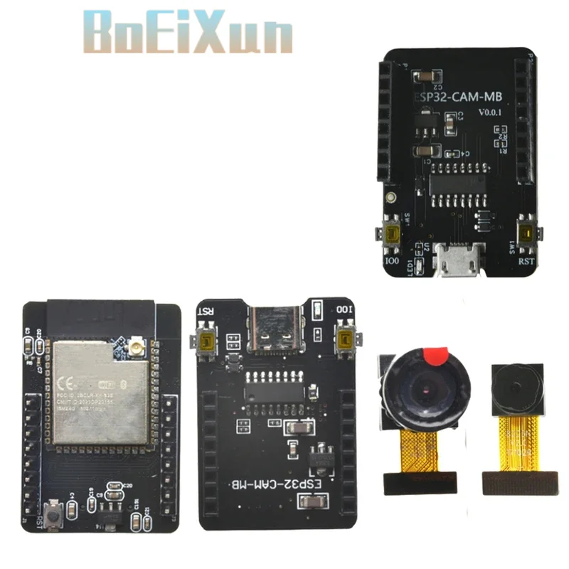 For ESP32-S3-N16R8 CAM Dev Board, WiFi BT Wireless Module with OV2640 OV3660 Camera, Compatible with ESP32 Series