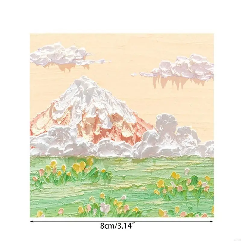 M5tb 80 Blätter süßes Ölmalmal