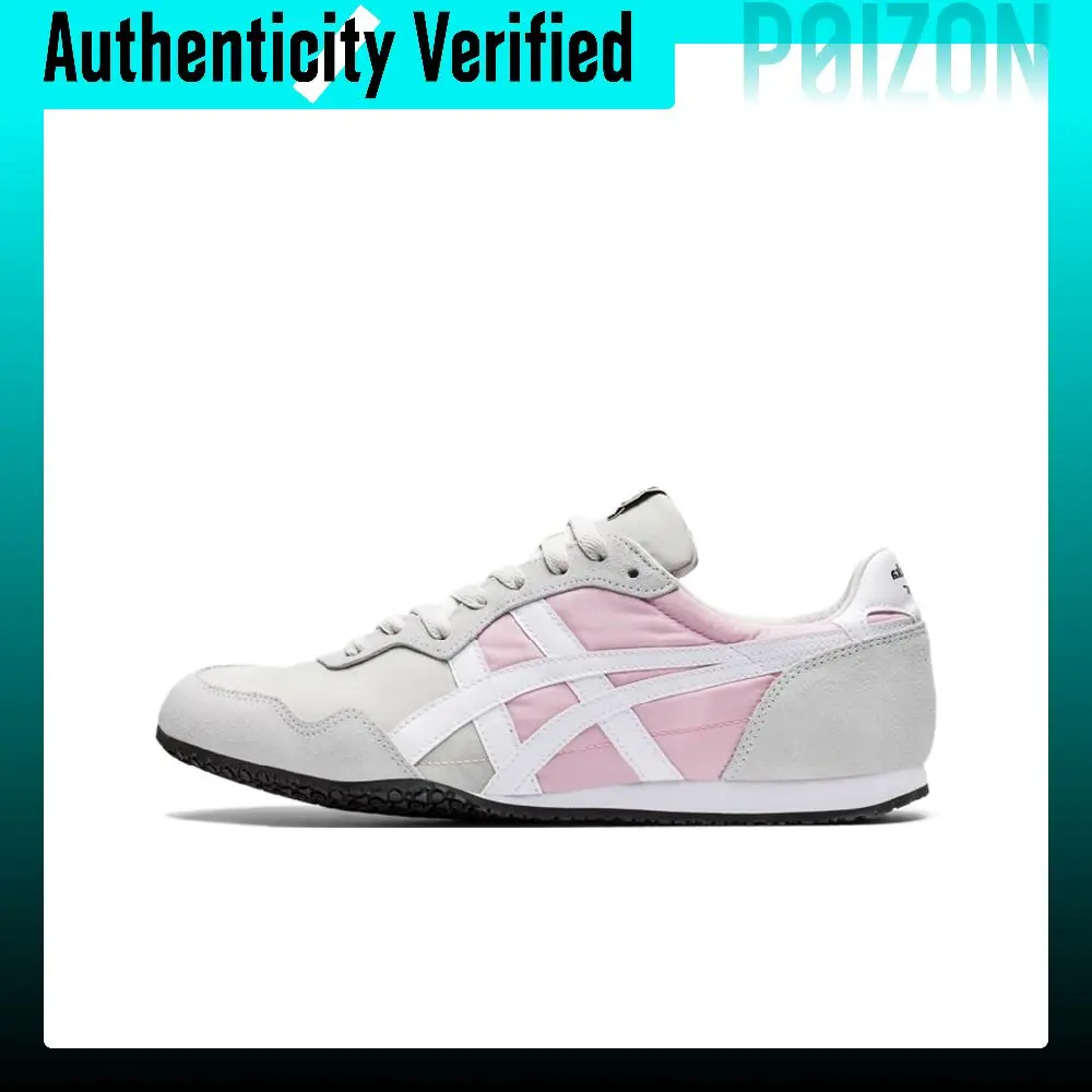 Onitsuka Tiger SERRANO Textile, Synthetic Leather, Split Cow Leather Abrasion Resistant Low top Casual Shoes Unisex 1183B400-023