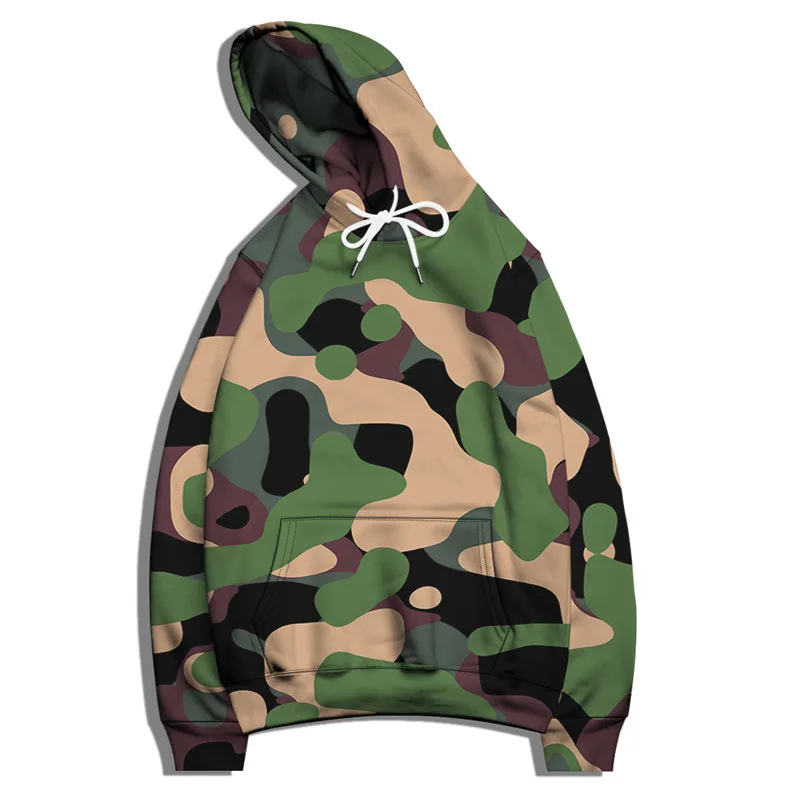 2023 New Camouflage 3D Hoodies Men Women Outdoor Sportwear Clothing Male Hooded Sweatshirts Oversized Unisex Pullover Coat S-6XL