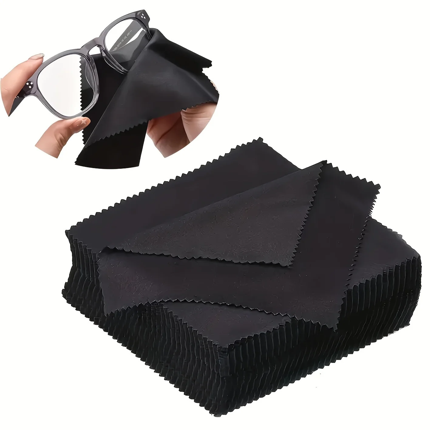 10pcsReusable Cleaning Cloth for Glasses, Jewelry, Electronics, Etc - Detail 1