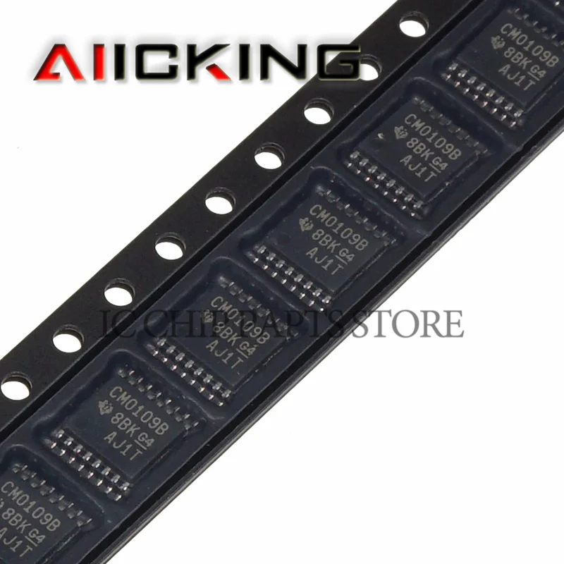 Cd40109bpwr 10 pces TSSOP-16 cmos quad nível de baixa a alta tensão shifter (classificação 20v) oribinal ic chip novo em estoque