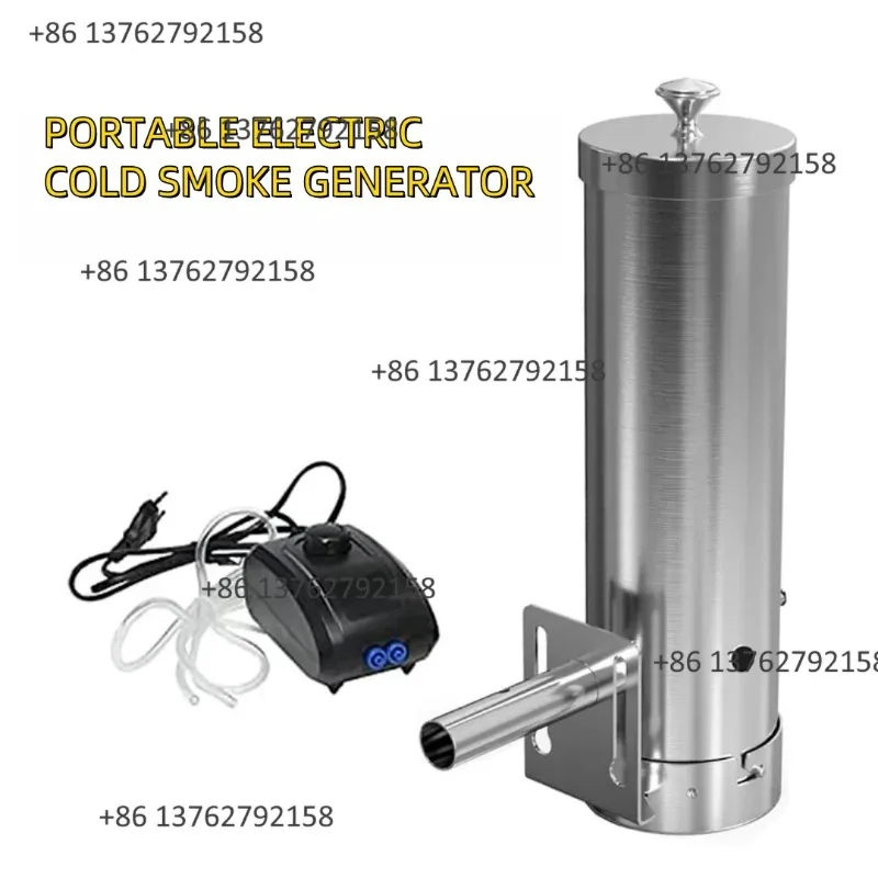 Stainless Steel Cold Smoke Generator BBQ Smoker For Meat Food Smoking Smokehouse Grill Premium Accessory